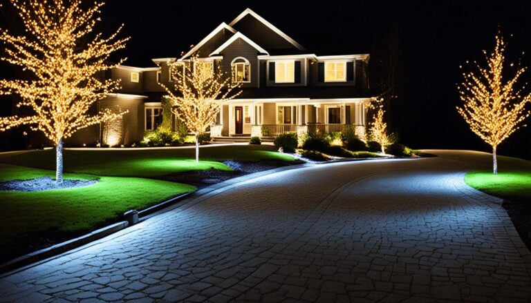 How can I light up my driveway
