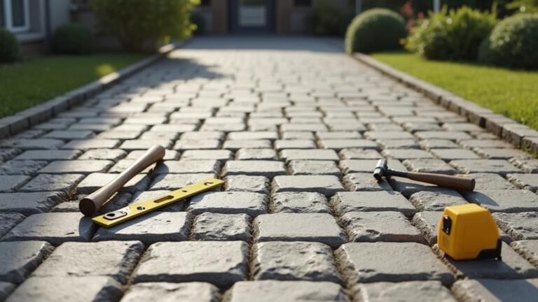 diy block paving driveway