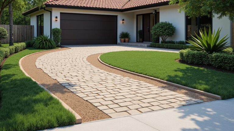 widen driveway without concrete