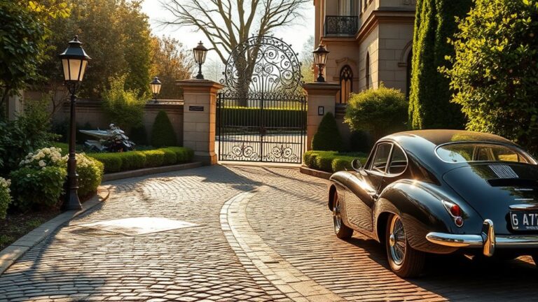 driveway styles for heritage homes