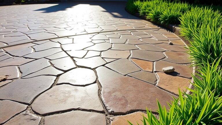 stamped concrete driveway advantages