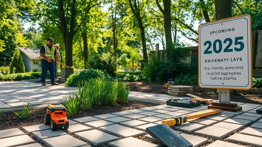 sustainable driveway design practices