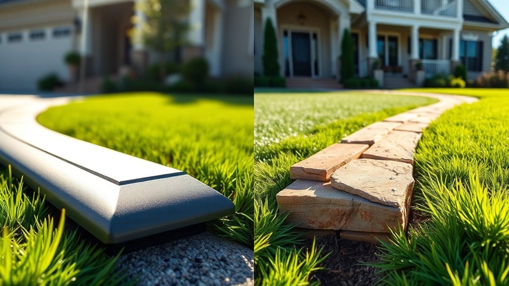 budget friendly edging options