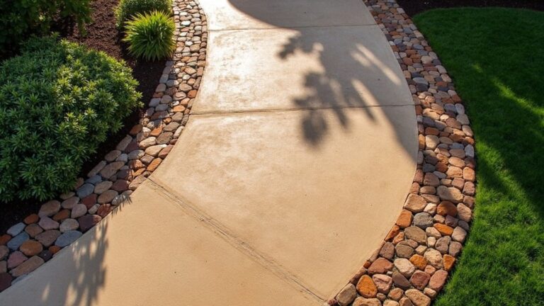 comparing driveway edging options