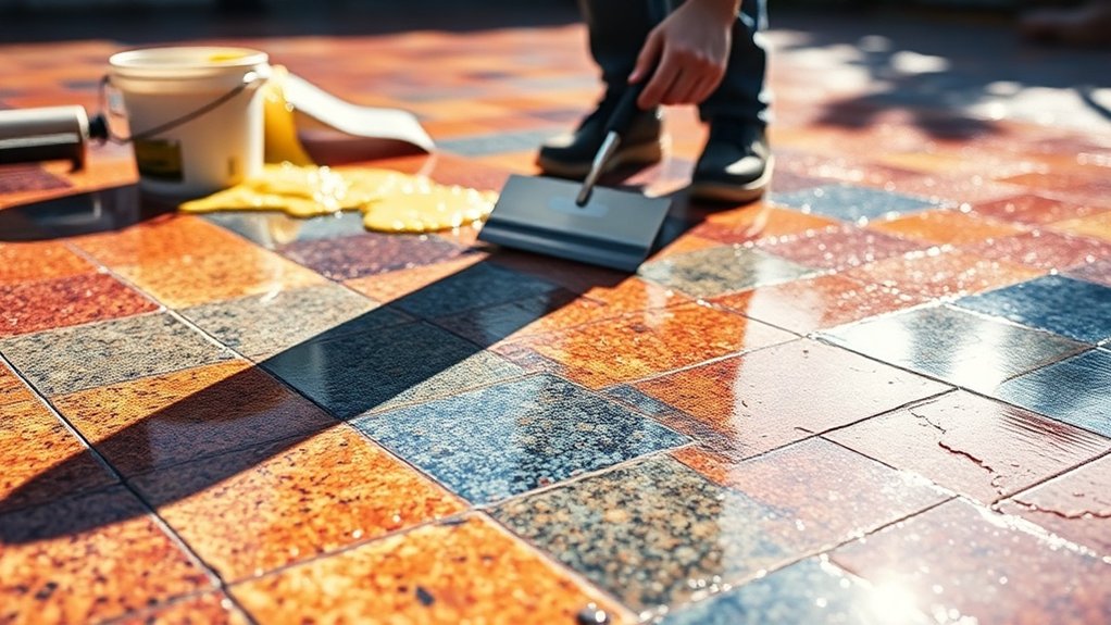 curing finishing inspection drainage
