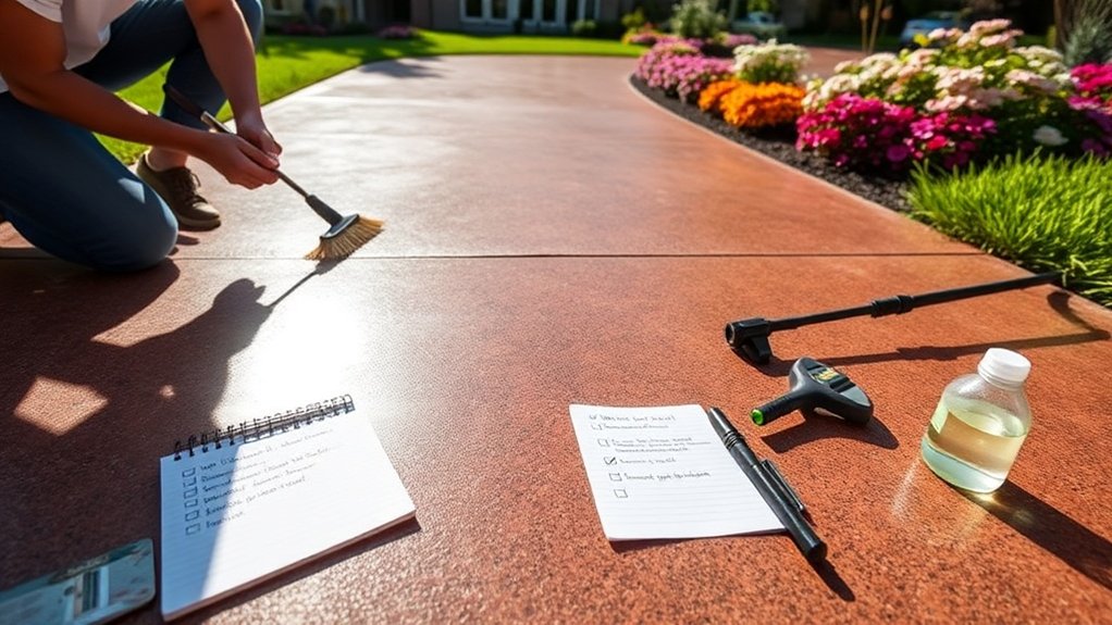 driveway maintenance tips outlined