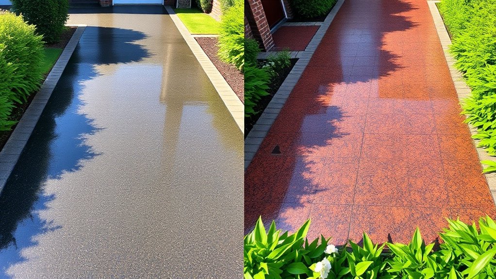 professional vs diy driveways