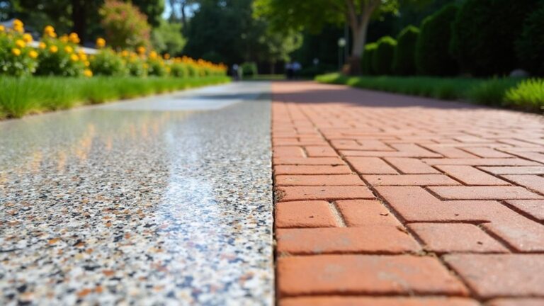 resin or block paving