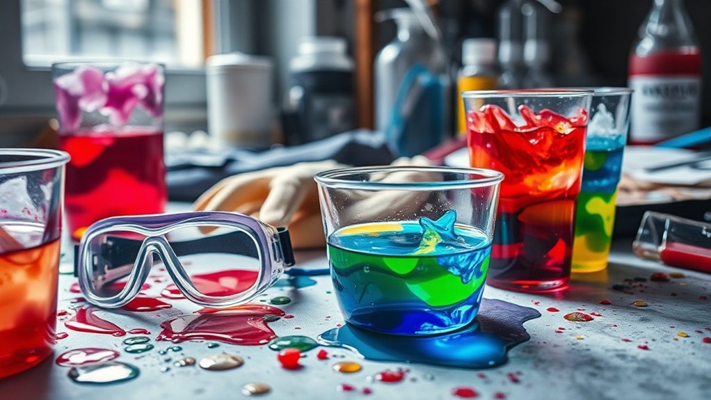 chemical hazards in resin