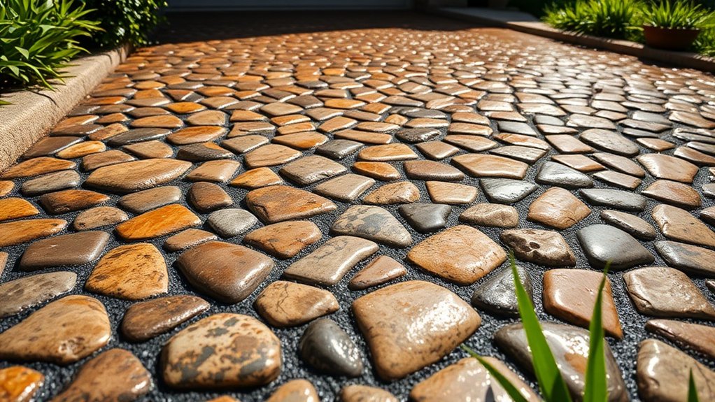 customizable resin driveway design