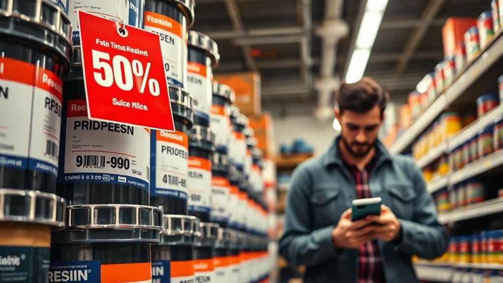 strategic resin purchase timing