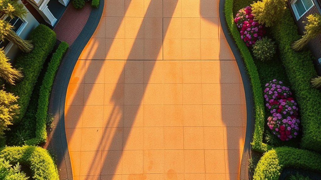 average resin driveway costs