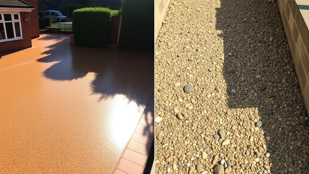 cost comparison resin driveways
