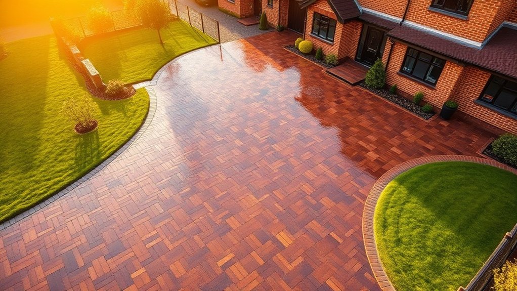 durable stylish low maintenance driveways