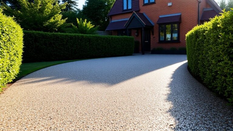 regulations for resin driveway