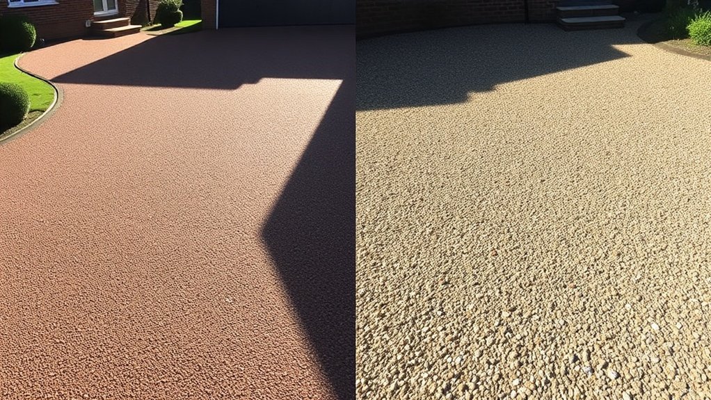 resin bound vs bonded driveways