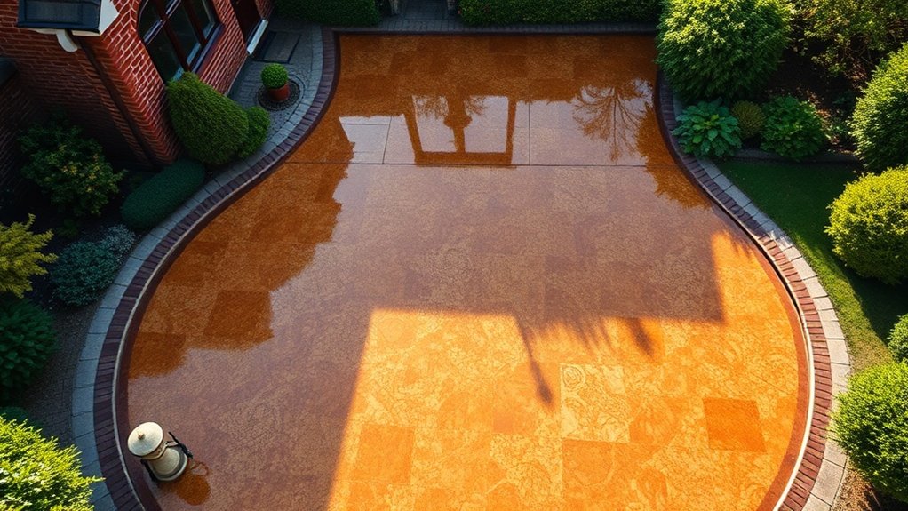 unique resin driveway options