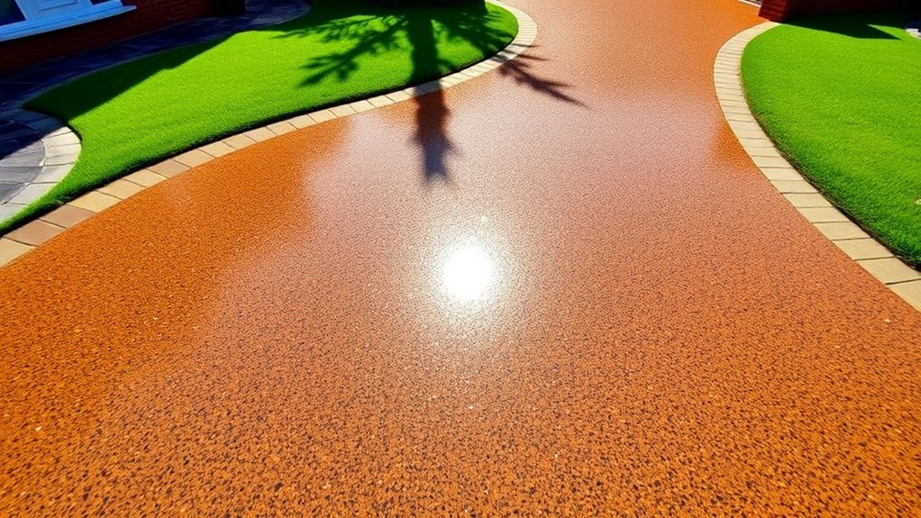 customizable uv stable driveways