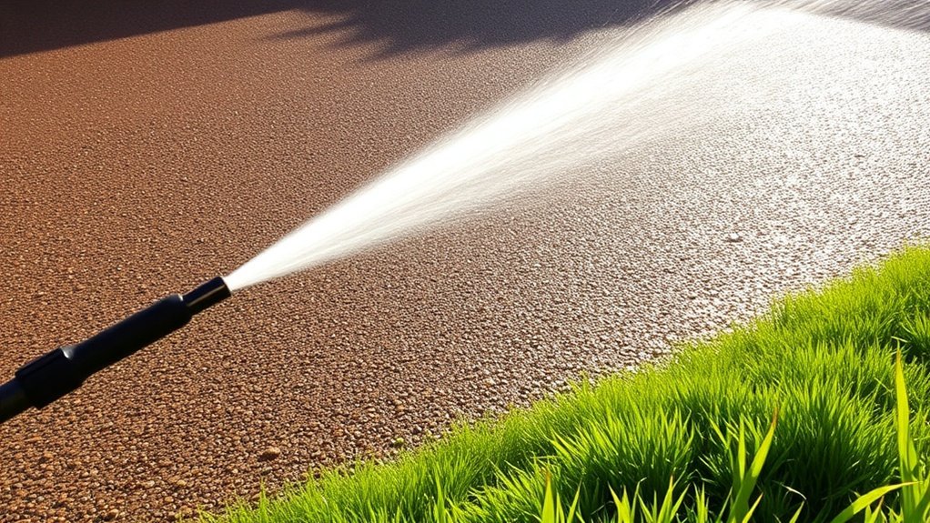 jet washing resin driveways
