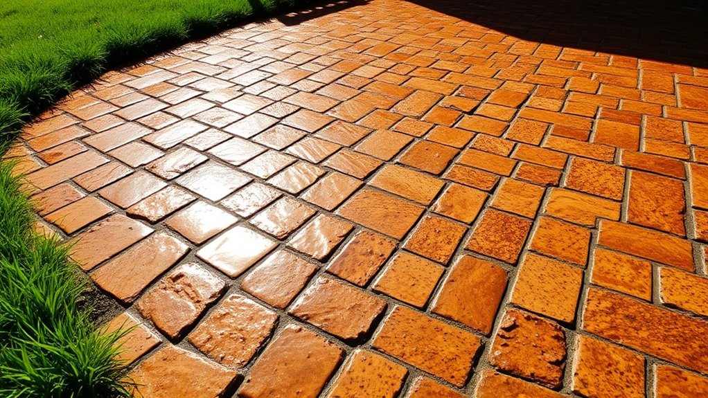 resin driveways and fading