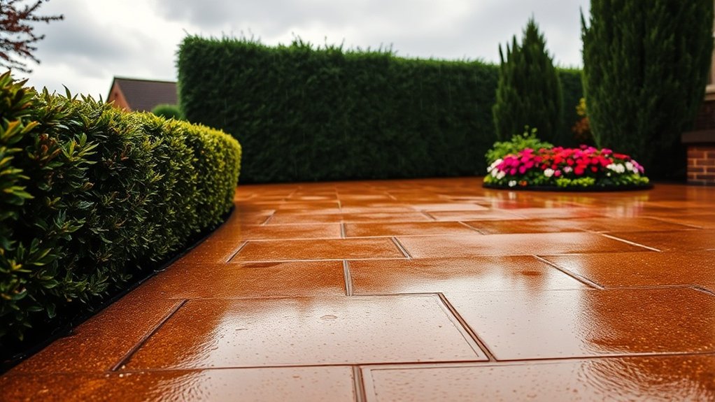 resin driveways weather durability