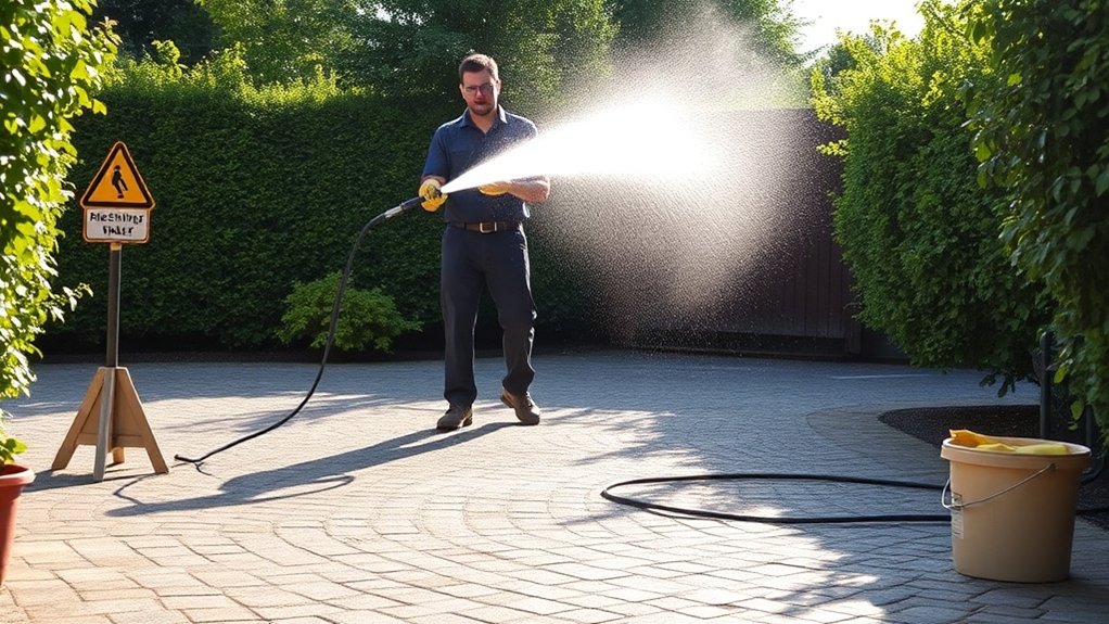 safe jet washing practices