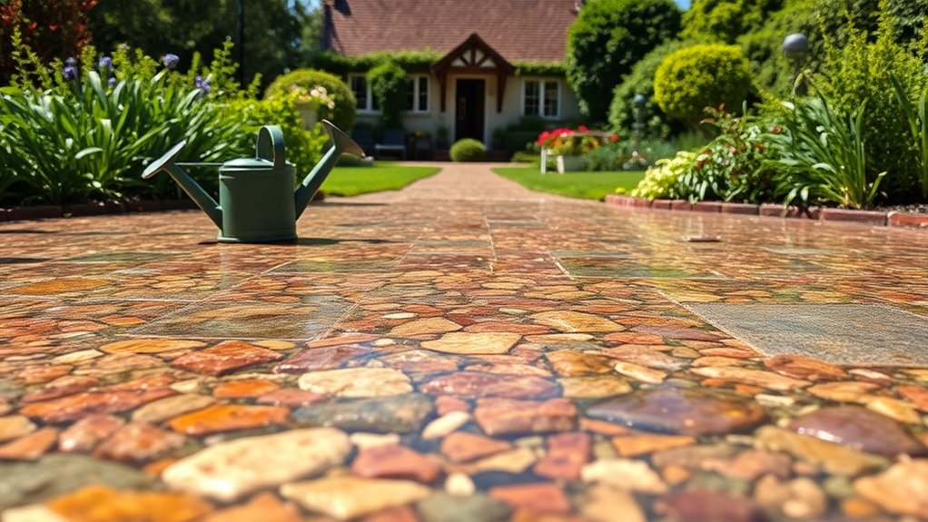 successful resin surface installation