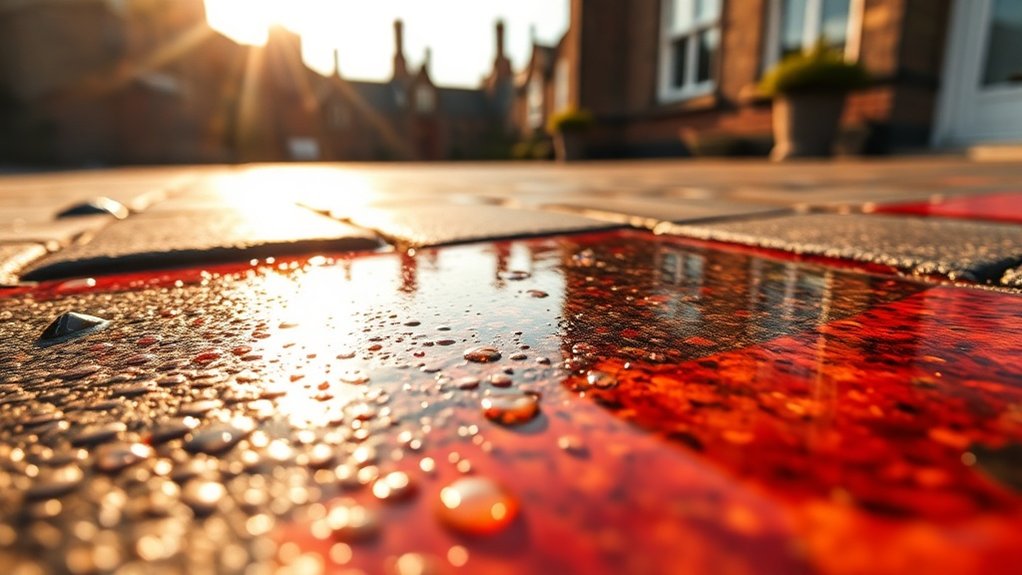 attractive durable resin overlays