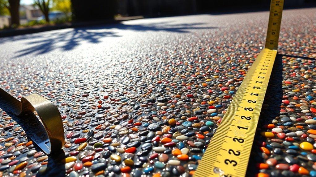 driveway thickness and installation