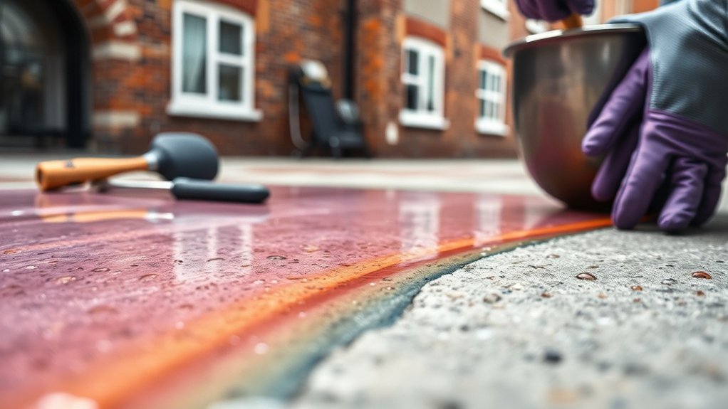 resin installation surface requirements
