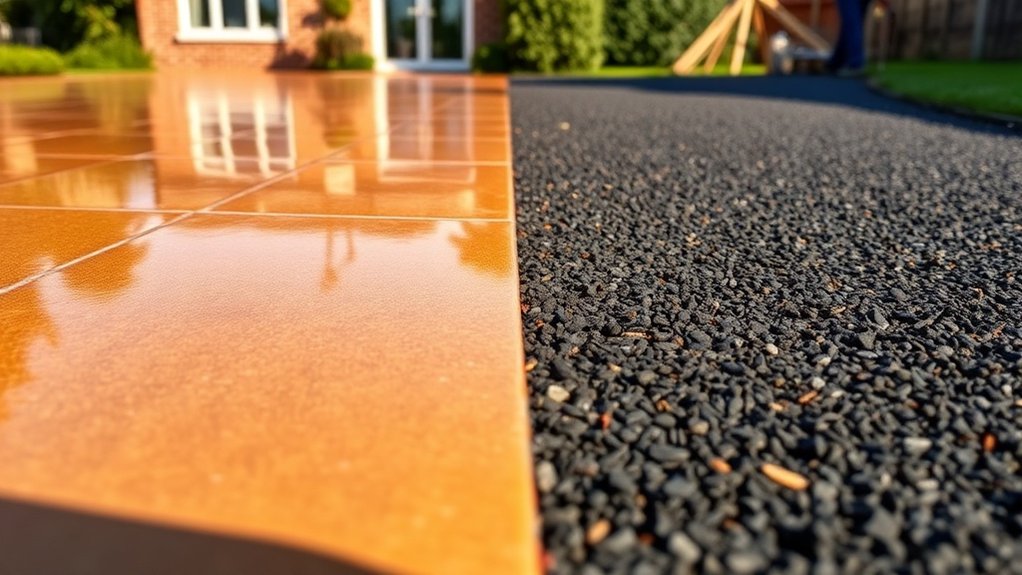 resin versus tarmac installation complexities
